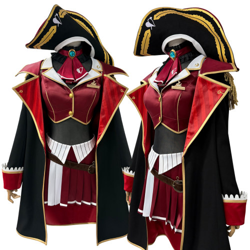 宝钟玛琳船长海盗服COS服
