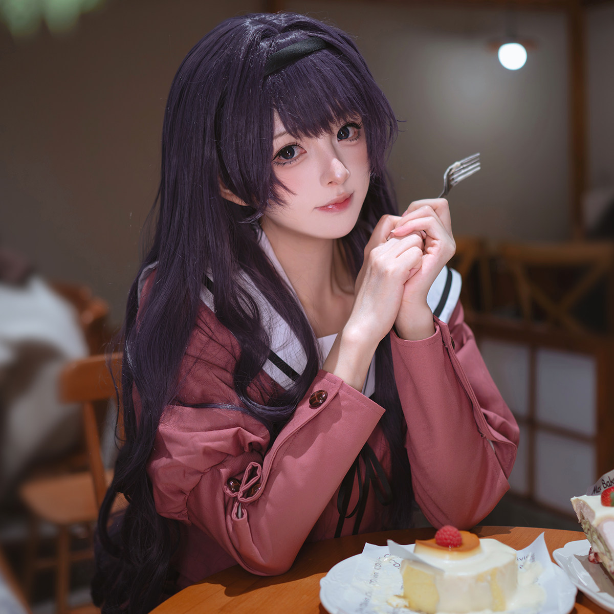 HOLOUNCOSER小欧家薰香花朵凛然绽放和栗薰子COS服