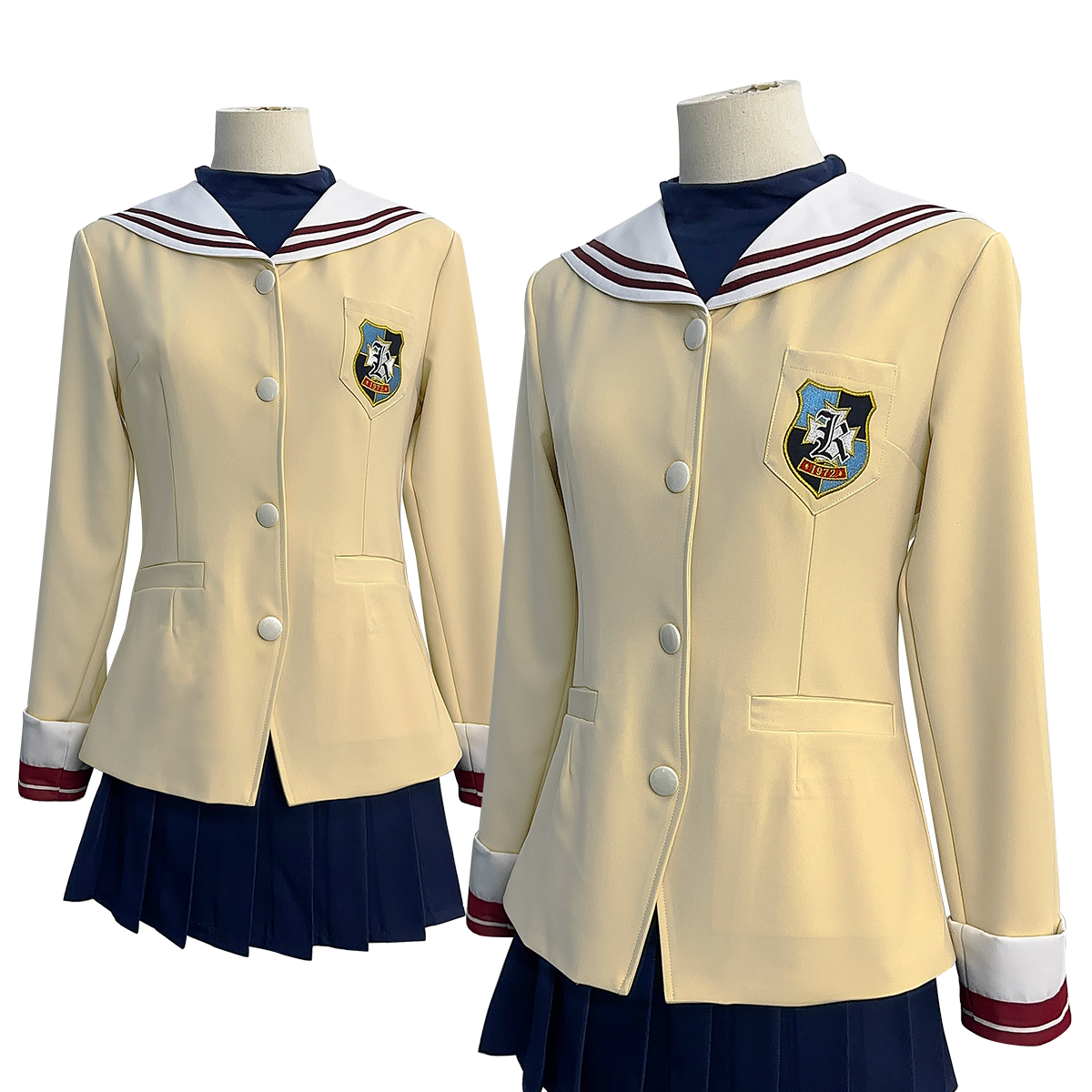 HOLOUNCOSER小欧家CLANNAD团子大家族古河渚藤林杏藤C服光坂制服