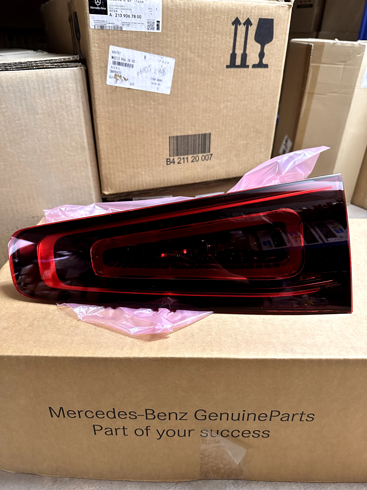 适用奔驰gle450 gle580 gle53amg gle63 gls450 gls580 后内尾灯