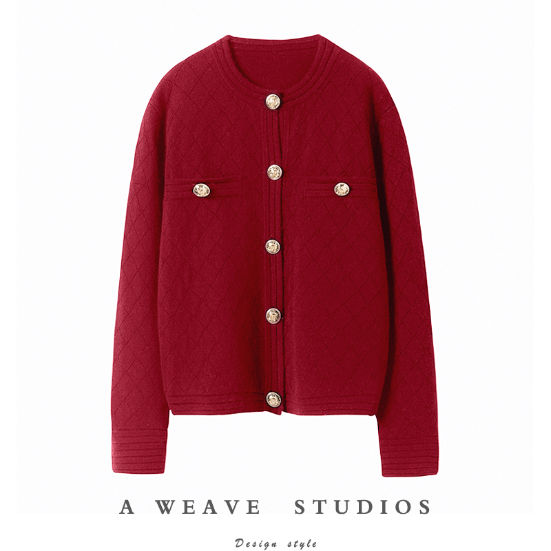 金贝绒高端100%纯山羊绒衫