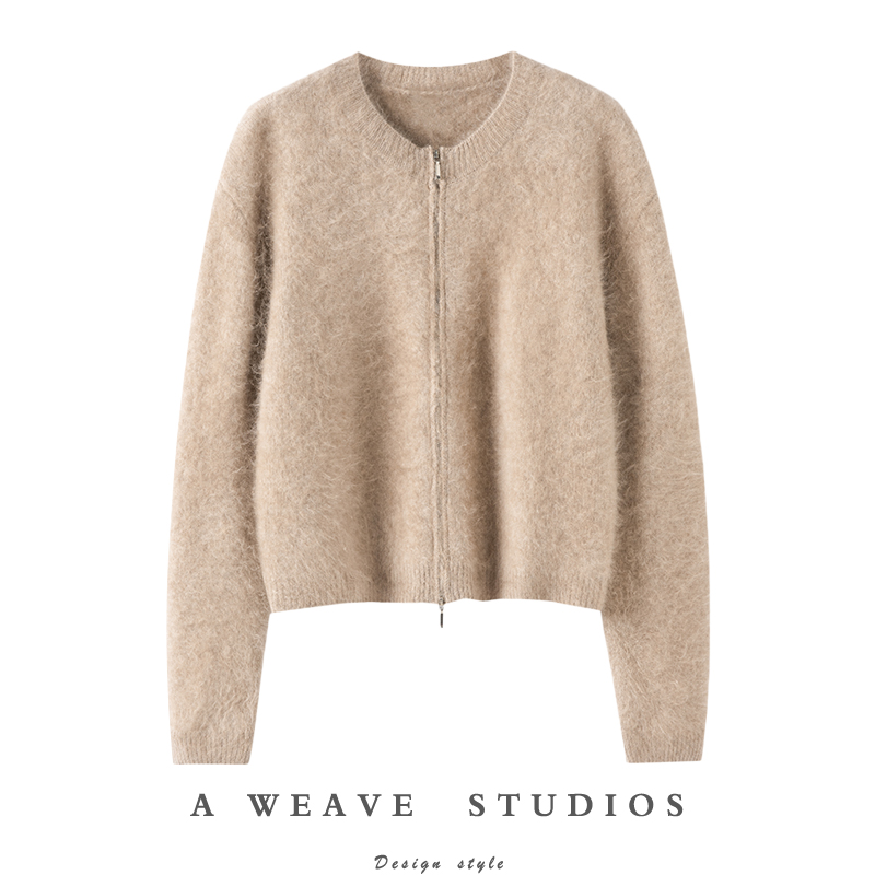 金贝绒高端100%纯山羊绒衫