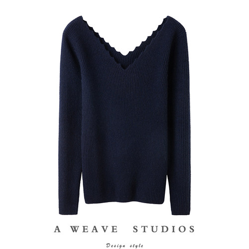 金贝绒高端100%纯山羊绒衫