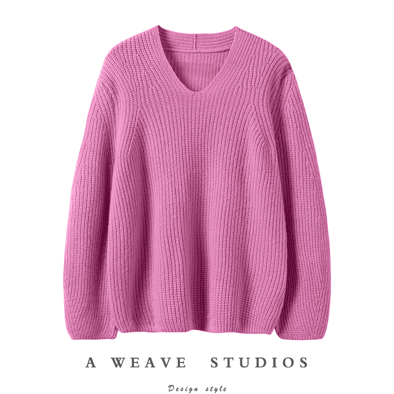 金贝绒高端100%纯山羊绒衫