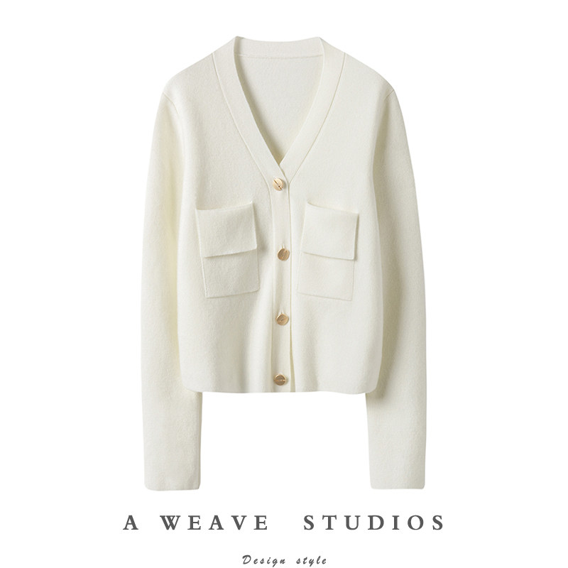太喜欢这个调调！加厚密织羊绒开衫女V领短款纯羊绒毛衣针织外套,女装/女士精品,羊绒衫,淘宝优惠券,粉丝福利购,淘宝优惠卷