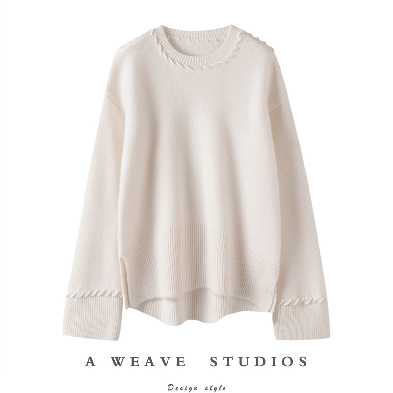 金贝绒高端100%纯山羊绒衫