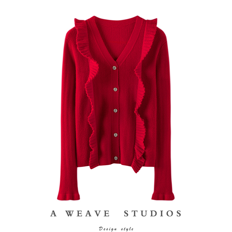 金贝绒高端100%纯山羊绒衫