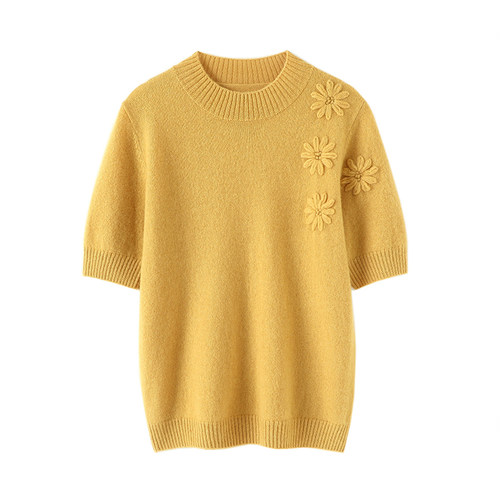 金贝绒高端100%纯山羊绒衫