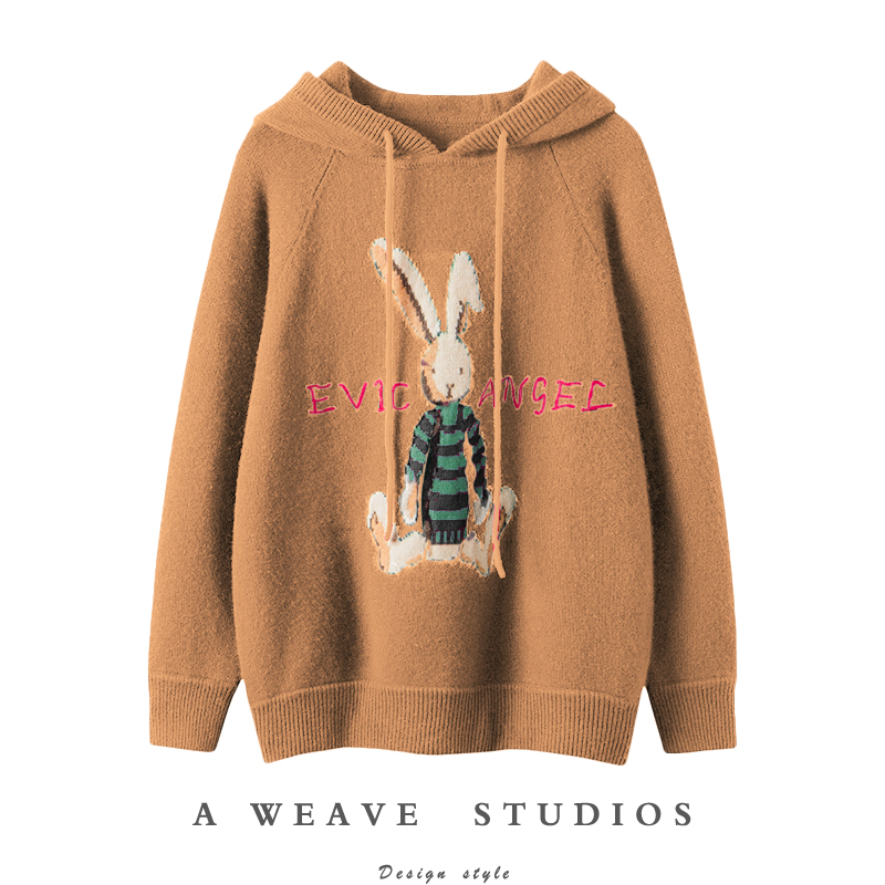 金贝绒高端100%纯山羊绒衫