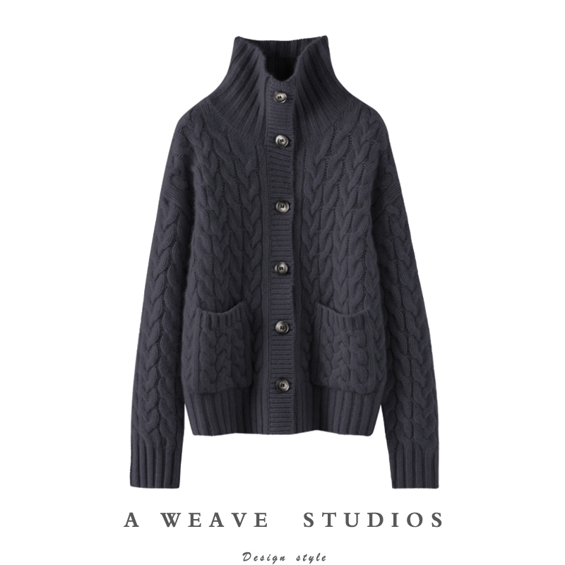 金贝绒高端100%纯山羊绒衫