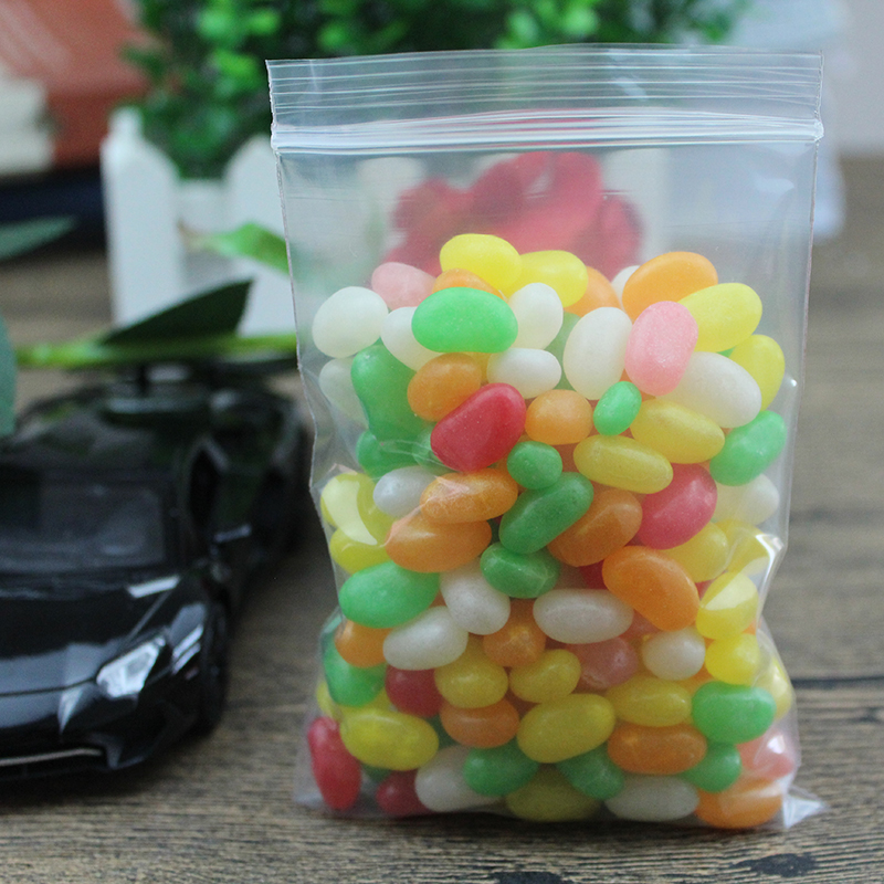 PE透明自封袋密实袋骨袋食品干果防尘收纳袋防潮塑料包装胶袋定制