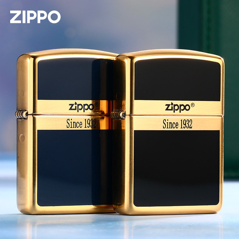 ZIPPO打火机官方正品煤油 防风芝宝珐琅起源送男士朋友生日礼物zp