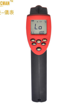 泰克曼TM800L 水冶炼专用测温枪铝水红外测温仪200-850℃