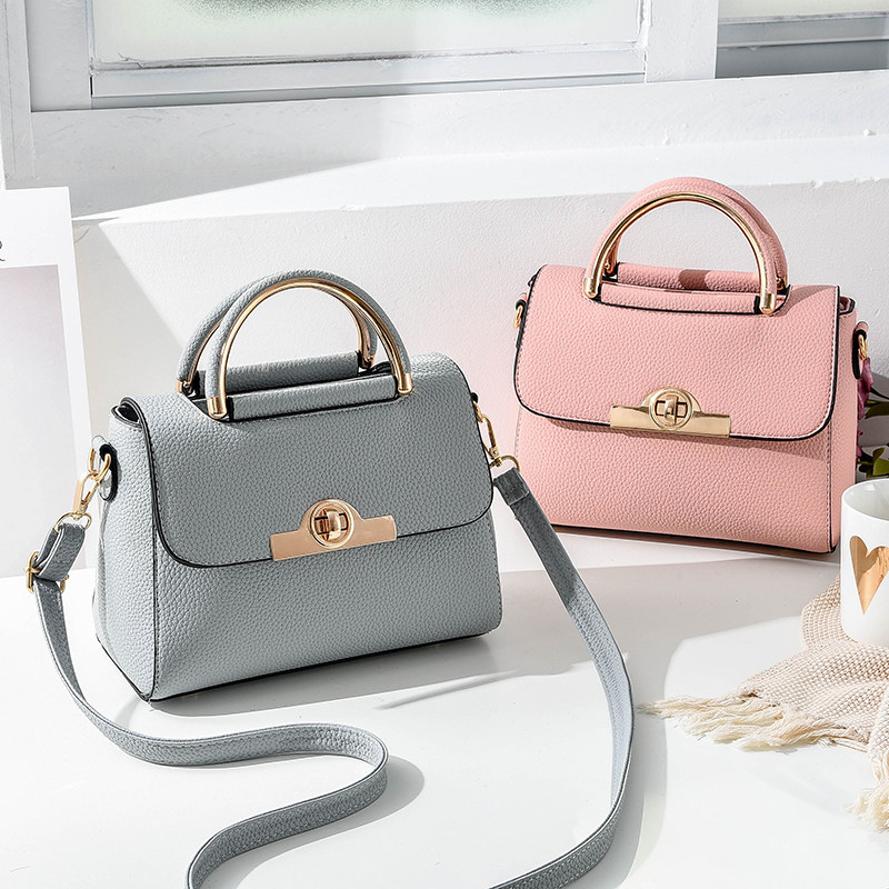 小包包女士新款潮女包手提包简约百搭时尚单肩斜挎包质感荔枝皮