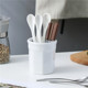 欧式陶瓷收纳罐筷子勺水果刀叉收纳筒创意厨房储物罐吸管竹签桶