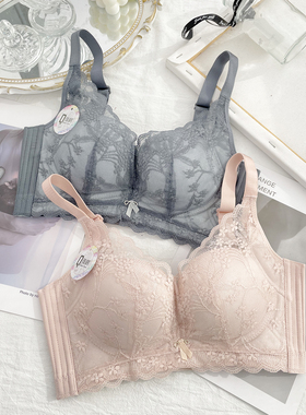 古妃31007 调整型聚拢上托收副乳无钢圈文胸中厚小胸亲肤棉内衣女