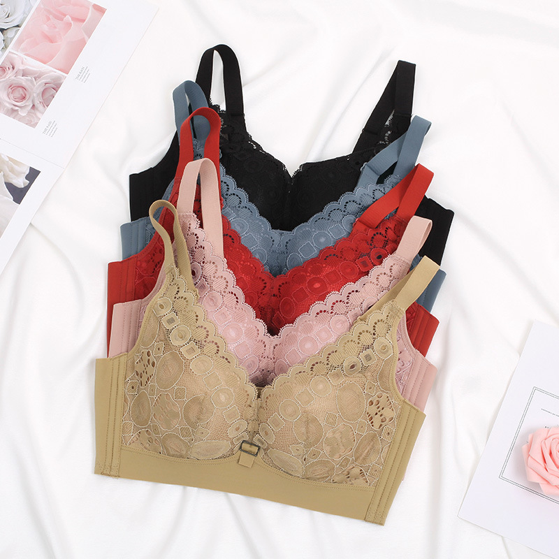 云感亲亲棉舒适聚拢下厚上薄文胸