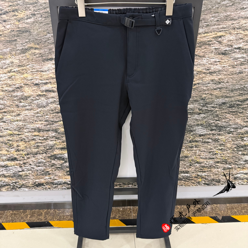 哥伦比亚银点软壳热能保暖冲锋裤