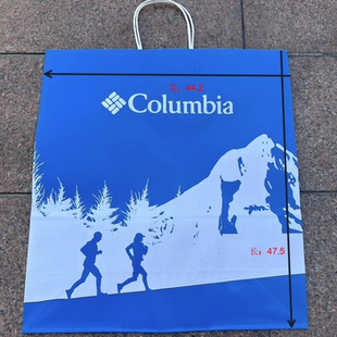 Columbia哥伦比亚北面便携环保袋购物袋环保纸袋商品运费补差