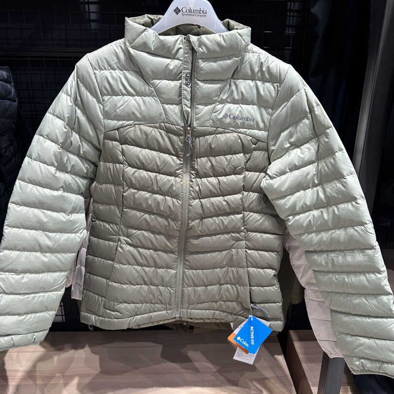 哥伦比亚连帽鸭绒羽绒服户外保暖