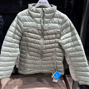 哥伦比亚2024秋冬Columbia新款户外女士保暖鸭绒羽绒服外套WR2844