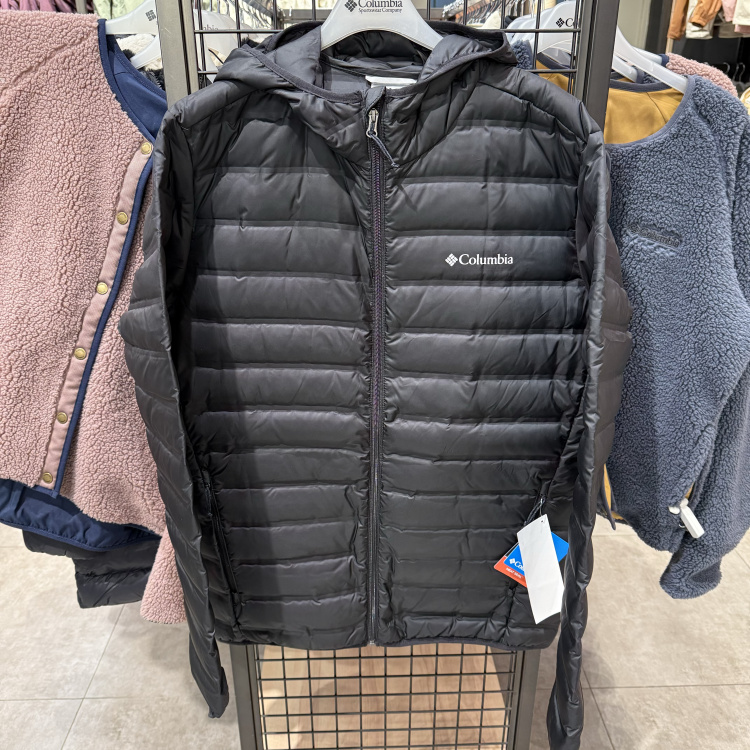 哥伦比亚2025秋冬Columbia户外男防风保暖连帽650蓬羽绒服WE7225