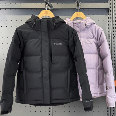 哥伦比亚户外女士防水羽绒服