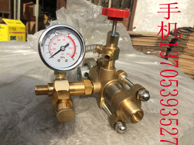 手提电动试压泵泵头配件打压机管道检漏仪打压泵DSY-60型泵体铜体