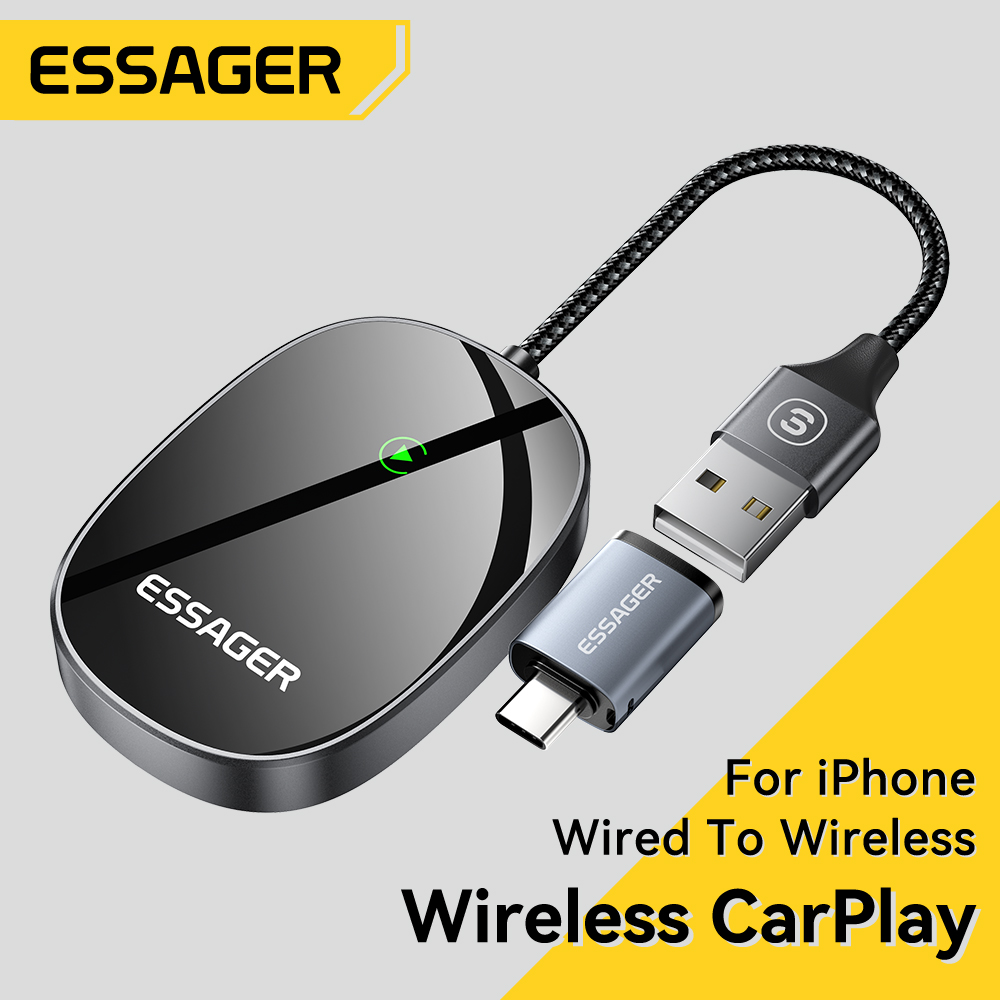 Essager Mini Carplay Wireless For Toyota Mazda Nissan Camry