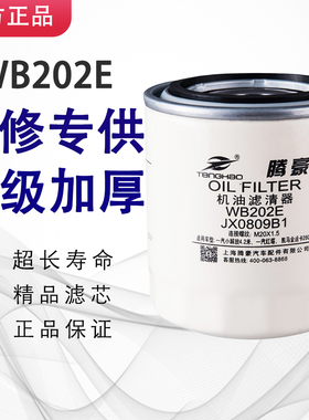 WB202E机油滤芯JX0809B1滤清器HJX0811B适配大柴498一汽红塔福田