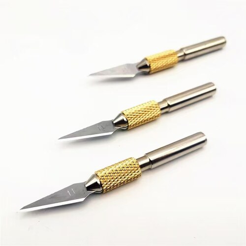 热切割刀塑料切割芯片除胶烙铁切割刀Kt板切割神器加热辅助工具