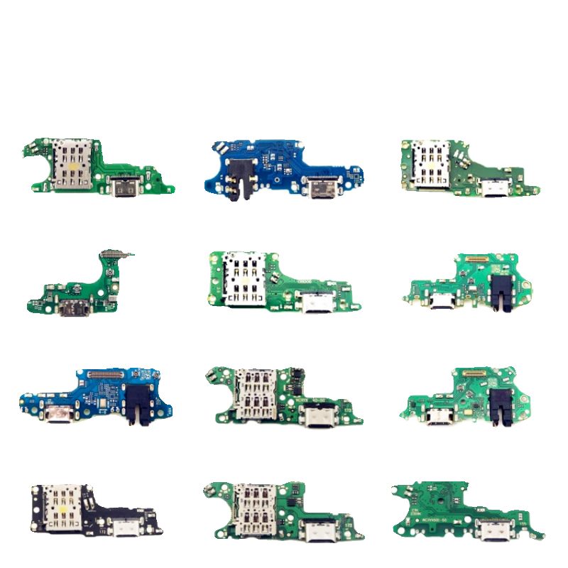 适用荣耀X10 X20 X30 X40 X50 i max se GT尾插小板卡座送话小板