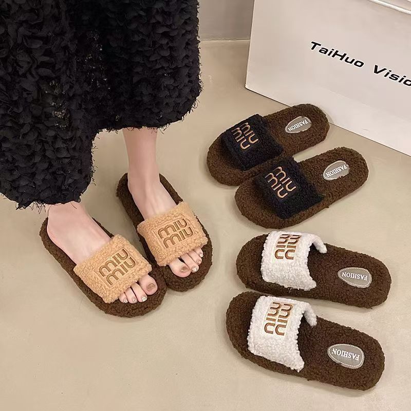 女棉拖鞋冬保暖名媛时尚百搭