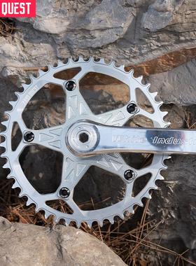 PASS QUEST 白色工业专用盘爪改装件 30曲柄 方孔曲柄 小布绝配