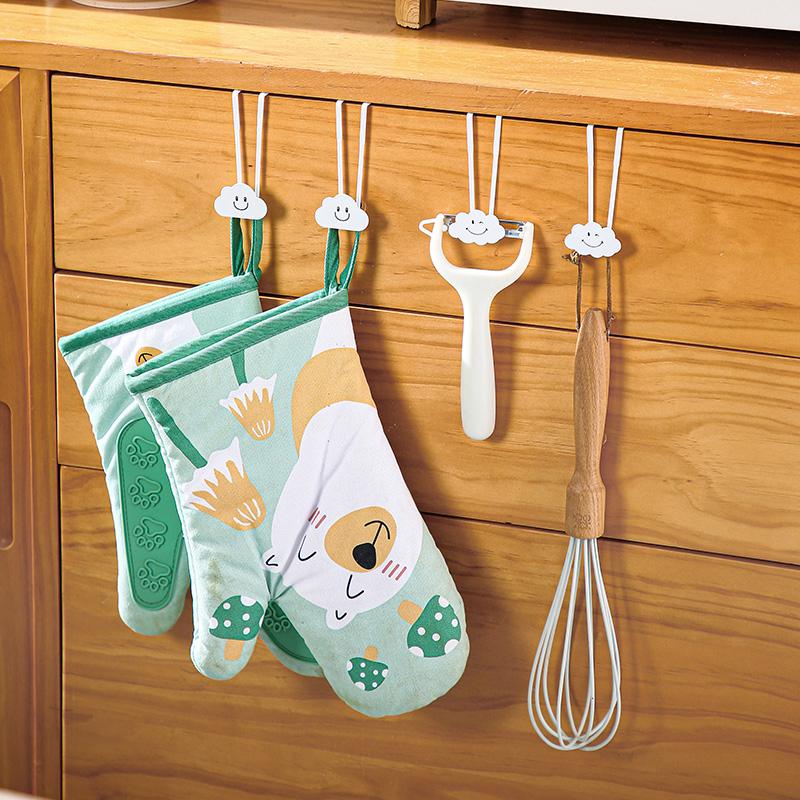 可爱猫咪铁艺门后挂钩挂架