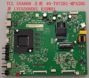 维修TCL 55F8/A30液晶电视机主板 40-T972B1-MPA2HG屏LVU550NDEL