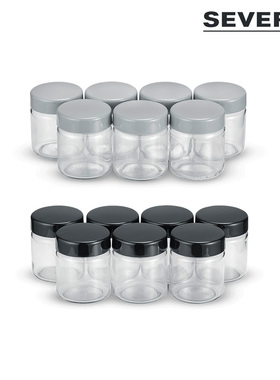 德国Severin酸奶机配件主机盖子玻璃杯耐高温原装密封带盖适用于