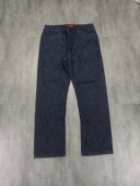 通勤洗水商务休闲牛仔长裤 美式 复古宽松日常薄款