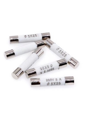 RO55陶瓷保险丝管5*25玻璃5*20熔断芯子0.5A1A2A3A4A5A6A8A10A