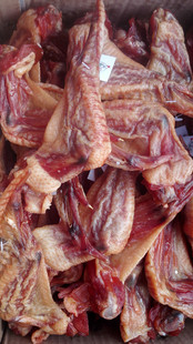 温州特产 东欧津百味干鸡翅/东瓯腊鸡翅 散称500g 生制品 需蒸热