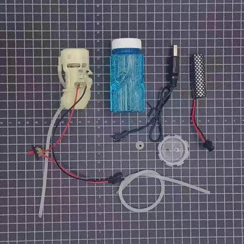 创意模型组件DIY配件吹泡泡mini