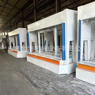 硅酸板钙板彩钢贴100三缸液压冷压机 3.2米长铝蜂板窝复合压合板