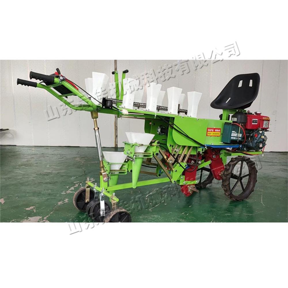Vehetable trangslaESMnting macinep两行蔬菜移栽机 座驾式栽苗