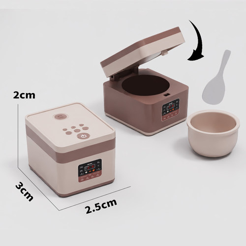 微缩玩具过家家仿真厨房家电模型摆过家家玩具场景摆件
