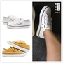 Leap nữ mẫu Velcro Hồng Kông trắng vàng hình chữ U chống va chạm cao su phẳng giày vải thoáng khí 837-838 - Plimsolls giày thể thao nữ màu đen