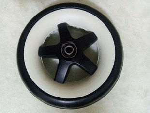 Bugaboo bee5推车专用配件前轮后轮6寸车轮轮子光轮胎一个 bee3