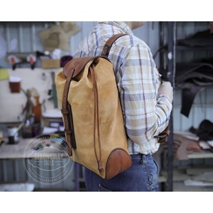 乌克兰strongway户外bc露营收纳袋杂物背包牛皮包