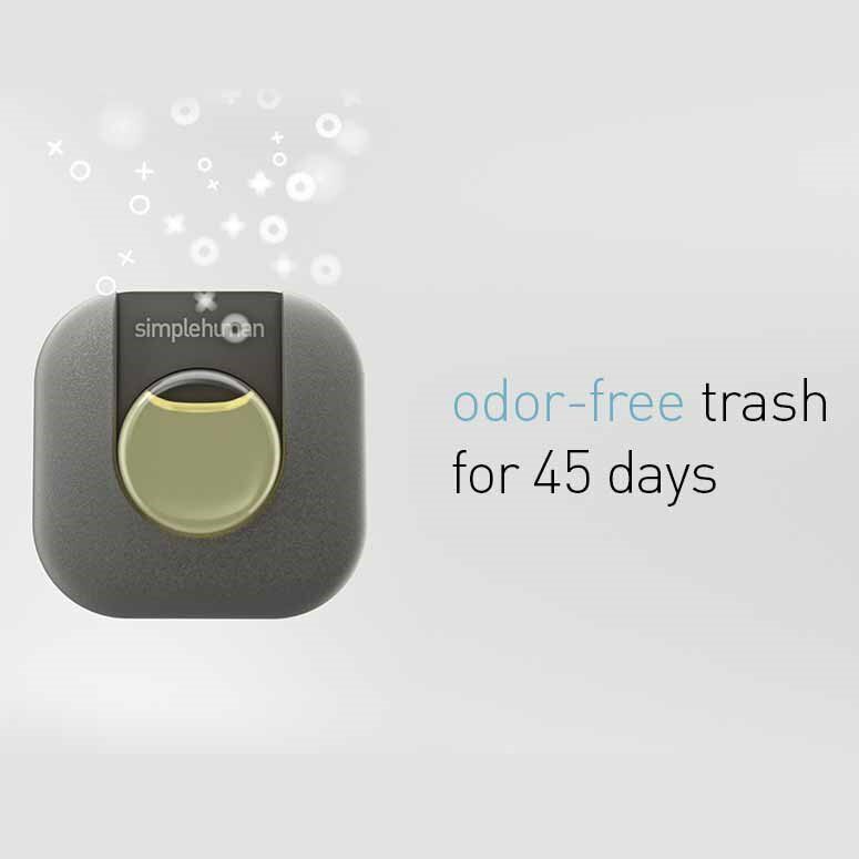 Simplehuman Odorsorb Pod All垃圾桶异味吸臭豆荚启动包支架45天