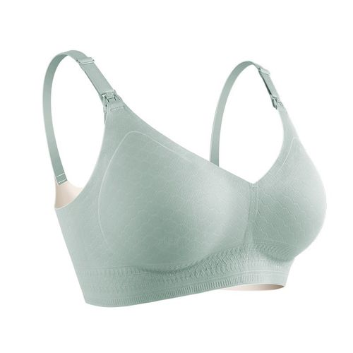 美国Hoag哺乳内衣无痕透气深V无