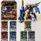 韩国正版 迷你特工队新款 变形机器人恐龙暴风火焰深海战士合体玩具